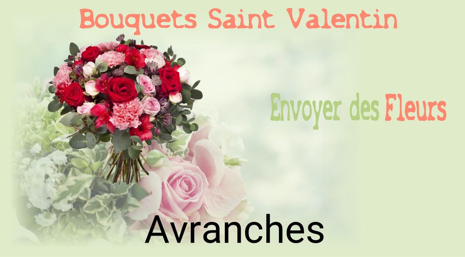 Roses de Saint-Valentin livrées à Avranches